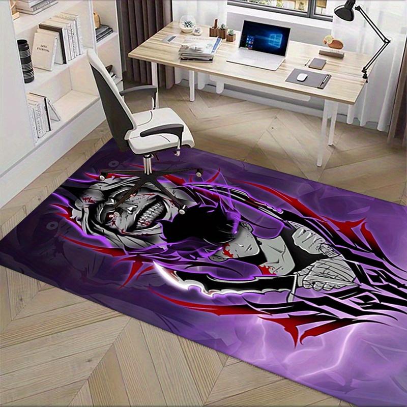 1pc Demon,Hooded Figure,solo Leveling Office Carpet Soft Polyester Entrance Carpet Washable Non slip
