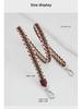 Handwoven DIY Color Braided Crossbody Strap for Longxiang Mini Bag