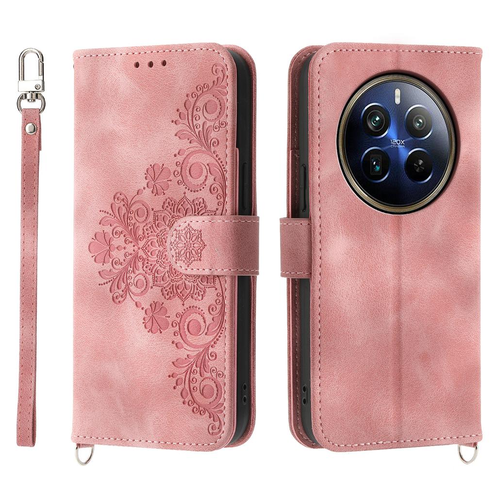 For Realme 12 Pro+ 5G/Realme 12 Pro 5G Multiple Card Slots PU Leather Case Stand Phone Cover