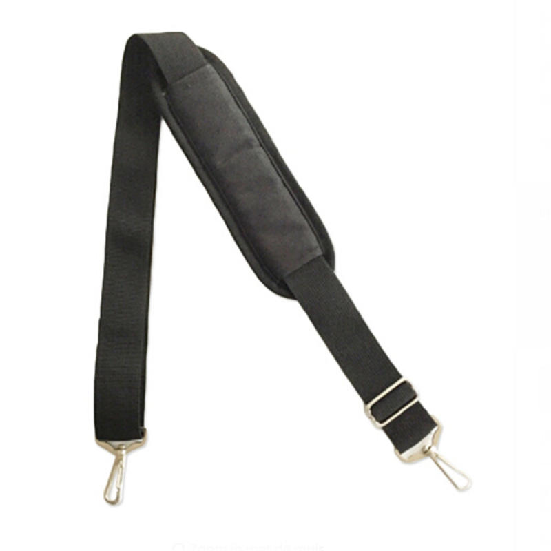 Men Briefcase Bag Strap Laptop Backpack Belt High Quality Strong Package Accessories Black Nylon Material Ribbon Metal Buckle