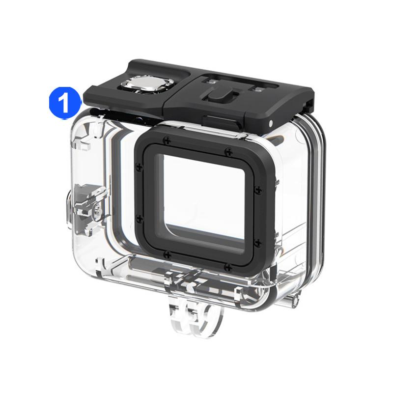 

Водонепроницаемый чехол 60 м для GoPro Hero 7 6 5 Black Защитный корпус для дайвинга Подводный бокс Крышка Красный Пурпурный Цветовой фильтр