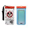 DIVAID Disney Character Waterproof Case with Shoulder Strap Mouse with iPhone and Android Wide-Size (Mickey Club/White) [Compatible Smartphones,