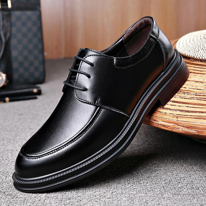 Autumn men's formal business new breathable soft-soled casual shoes youth shoes