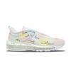 Nike Air Max 97 Abrasion Resistant Low top Running Shoes Unisex White Pink Blue 921826-101(Team252-)