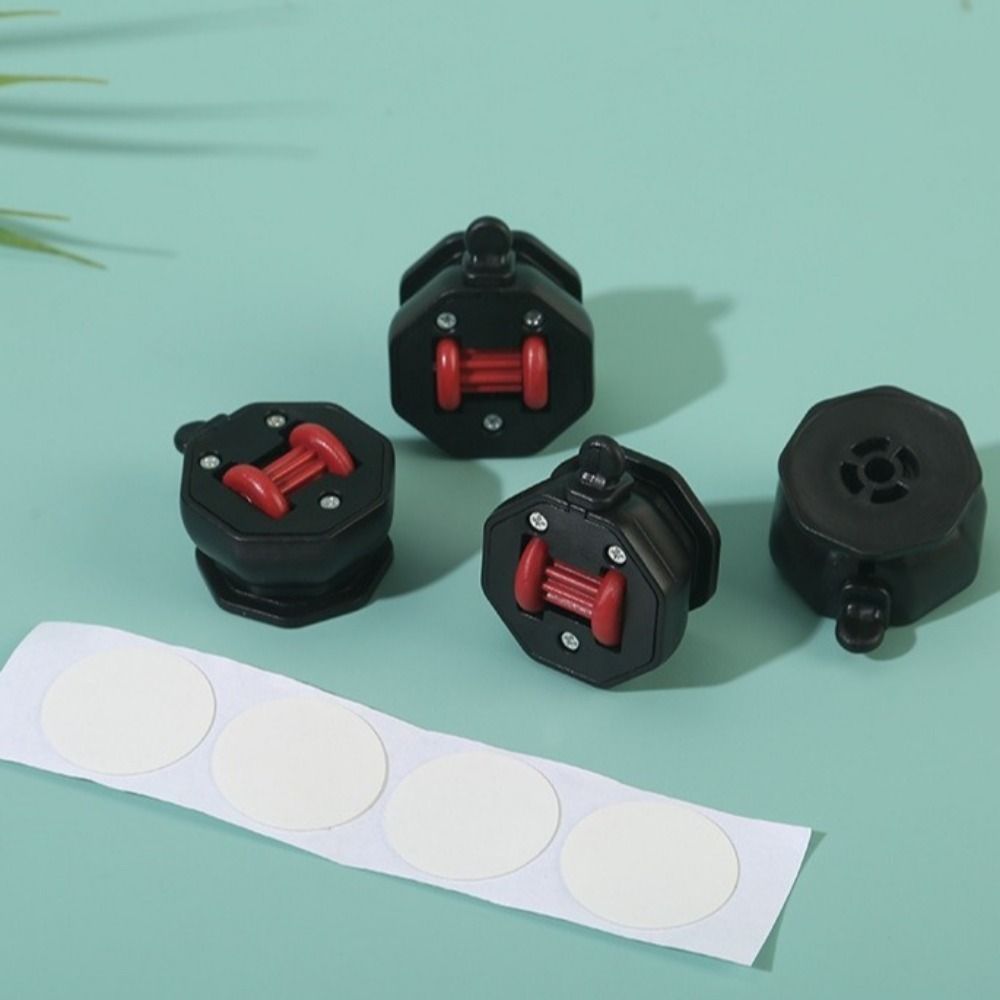 4Pcs Load Bearing Swivel Caster Self Adhesive Pulley Rotating Wheel Universal Wheel Caster Home Use