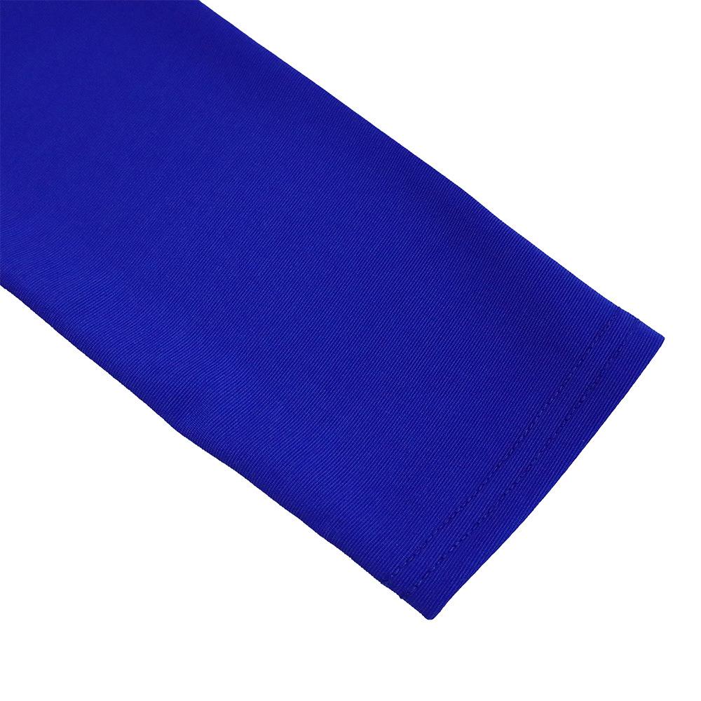 JKASHDK Vestidos casuales de cintura alta con cuello redondo y manga larga con estampado de Color sólido a la moda para mujer