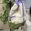 Schoolbag New Sports and Leisure Mountaineering Bag Lightweight College Student Class Computer Bag Drawstring Men's and Women's Mori Backpack