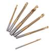 6Pcs Cobalt Left Hand Drill Bit Set Screw Metric Composite Tap Drill Bit Tap
