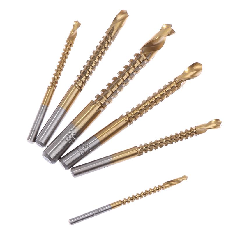 6Pcs Cobalt Left Hand Drill Bit Set Screw Metric Composite Tap Drill Bit Tap