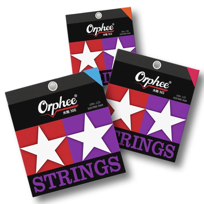 Orphee 4/5/6-String Bass Guitar Strings High Carbon Steel Hexagonal Core Nickel Plated Wound Guitarra Guitar Parts & Accessory