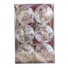 6Pcs/box Christmas Ball Acrylic Hanging Decor Home Garden