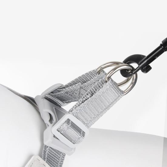 Ανακλαστικό λουρί σκύλου Άνετο και ρυθμιζόμενο λουράκι στήθους για κατοικίδια για ασφαλείς υπαίθριες δραστηριότητες Καθημερινή χρήση Ανθεκτικό αναπνεύσιμο σχέδιο