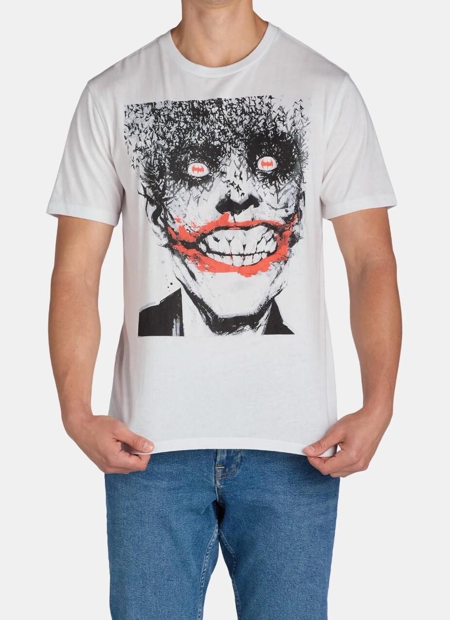 

NWT Batman The Joker Men s T-shirt Size 2XL (50/52) White Color S разноцветный
