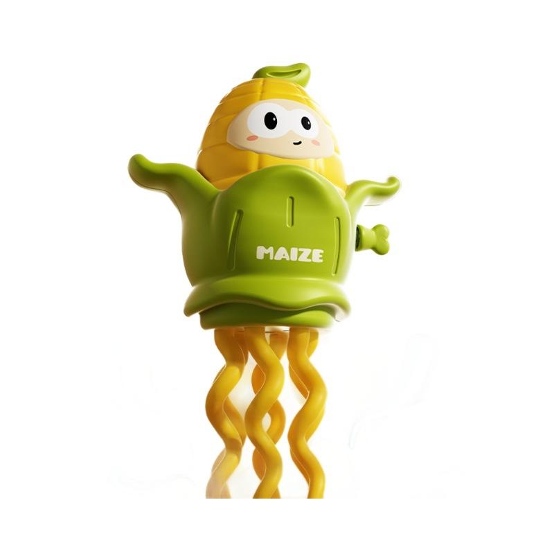 2025 New Kids' Magical Twisting Dancing Corn Wind-Up Toy Baby Learning to Walk Octopus