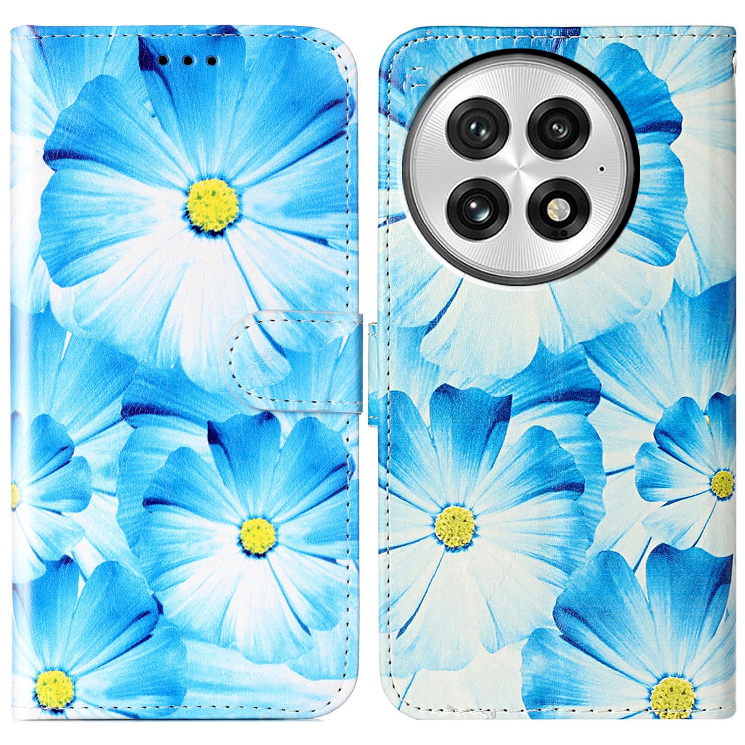 

For OnePlus 13 Case Pattern PU Leather Flip Phone Cover J