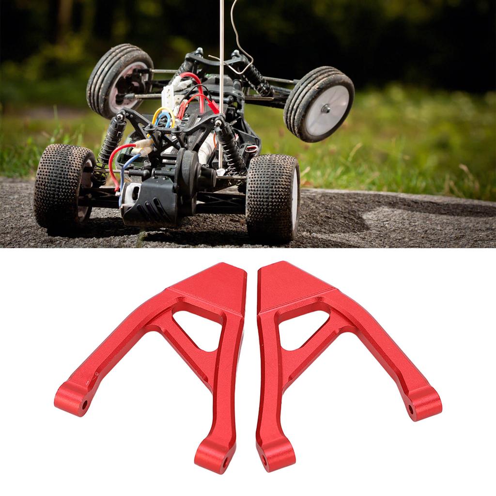 1 Pair RC Rear Upper Suspension Arm Aluminum Alloy RC Rear Upper Swing Arm for   Slash4  1Celsius16 RC Cars