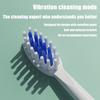 Sonic Electric Brushes for Teeth Household Vibrating Adult Toothbrush Battery Powered Lightweight Travel Electric Toothbrushes