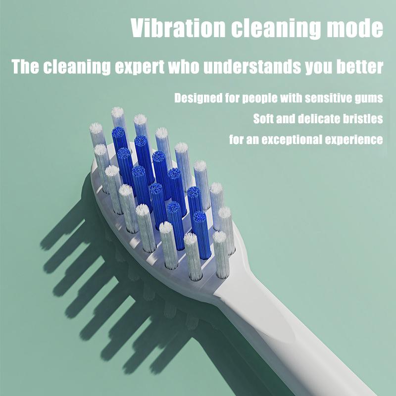 Sonic Electric Brushes for Teeth Household Vibrating Adult Toothbrush Battery Powered Lightweight Travel Electric Toothbrushes