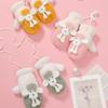 Cartoon Sheep Gloves Cute Lined Plush Animal Mittens Stage Performance Gloves