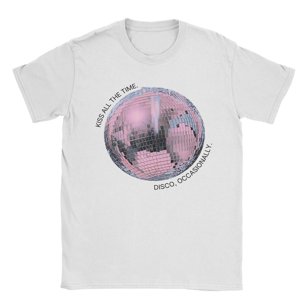 Unisex Unisex Kiss All The Time Disco T Shirts Harrys Music Styles 100 Cotton Clothes Vintage Short Sleeve Tees Gift Idea TShirts