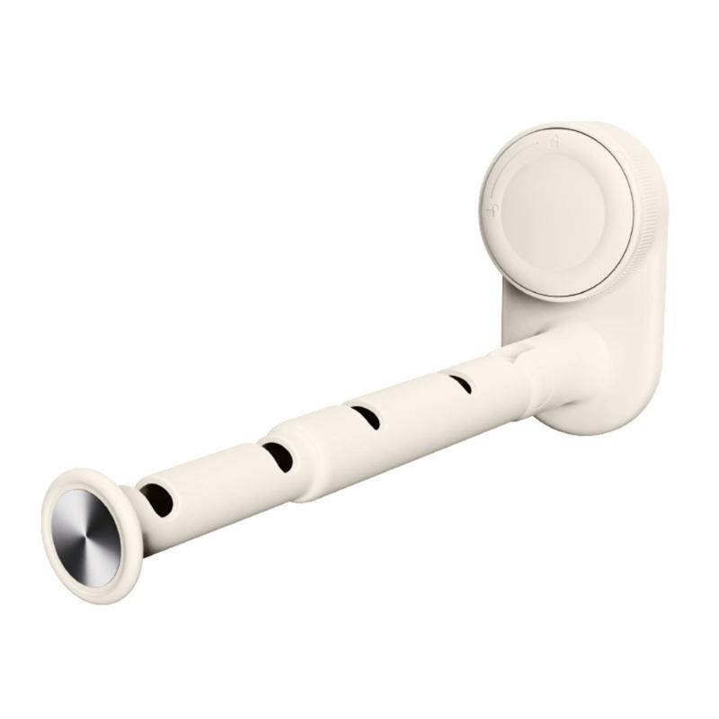 Travel Foldable Laundry Hanger With Strong Suction Pads Storage Durable ABS Construction Ideal For Hotels Camping Hanging Towels Bags Clothes