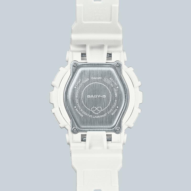 Casio Men's Resin 100M Water Resistant Analog Shock Resistant Quartz Watch BA-110XWS-7A