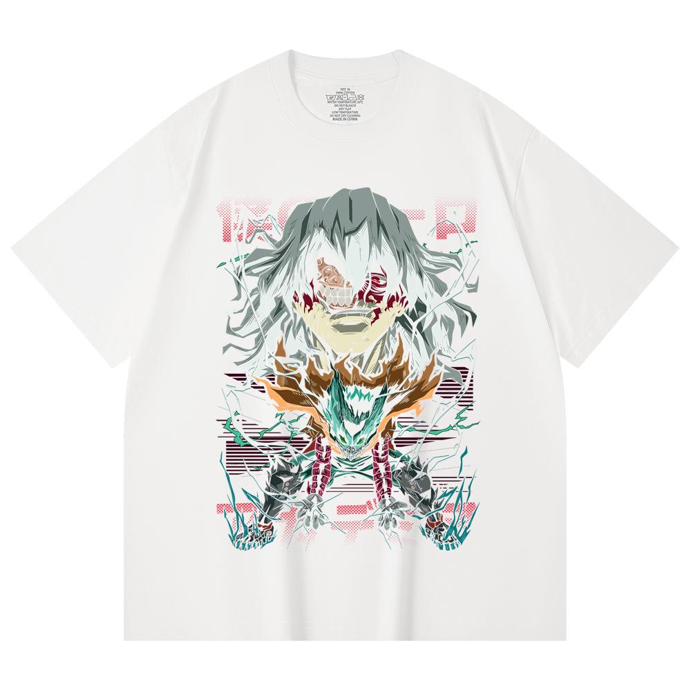 230 Gsm 100% Cotton My Hero Academia V9 Shigaraki Print Unisex Heavy Cotton T Shirt