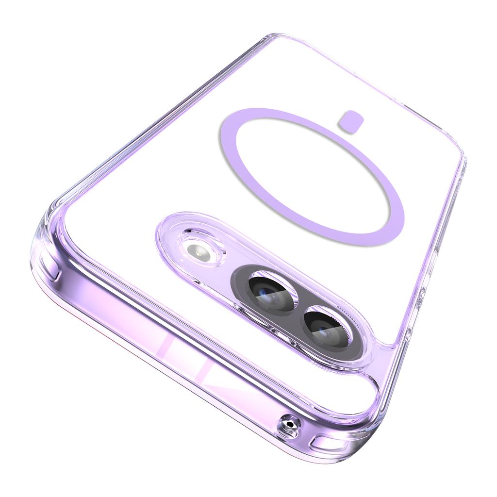 Google Pixel 10A Clear Phone Case,Non-Yellowing Magnetic Phone Case for Google Pixel 10A