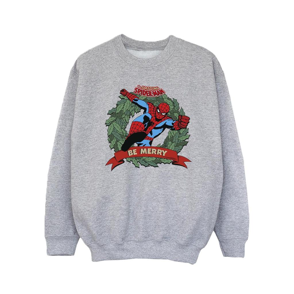 Spider-Man Girls Be Merry Sweatshirt