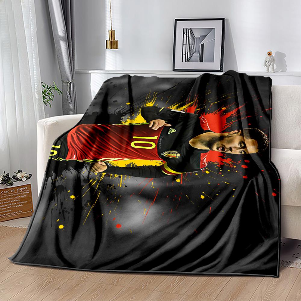 Player Chelsea Kit Blanket Ultra-Soft Perfect for Seaside Bedding Office All-Season Use Playful Design Perfect Gift for Relatives and Friends