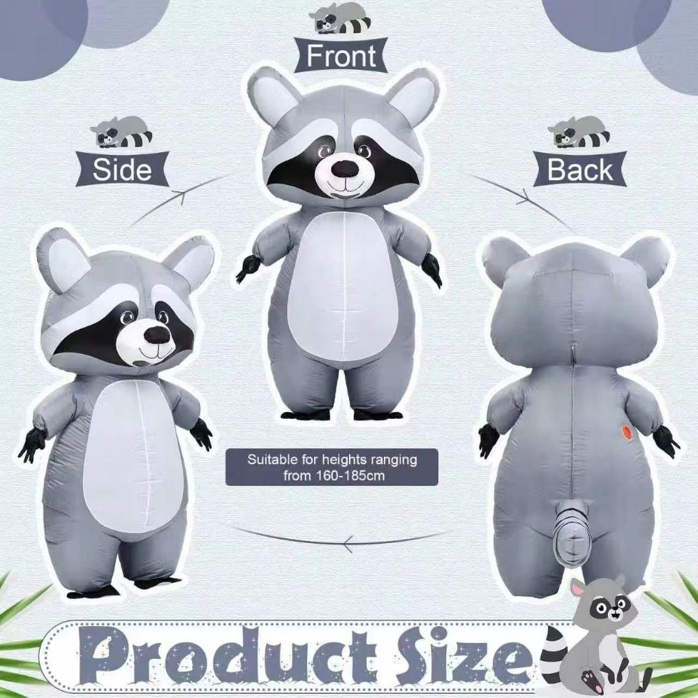 Funny Halloween Cosplay Costume Cartoon Cartoon Doll Prop Cute Inflatable Suit Role-playing Props