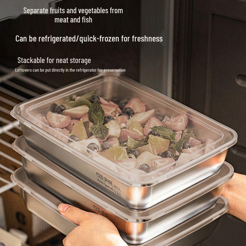 Stainless Steel Fruit & Food Storage Display Plate