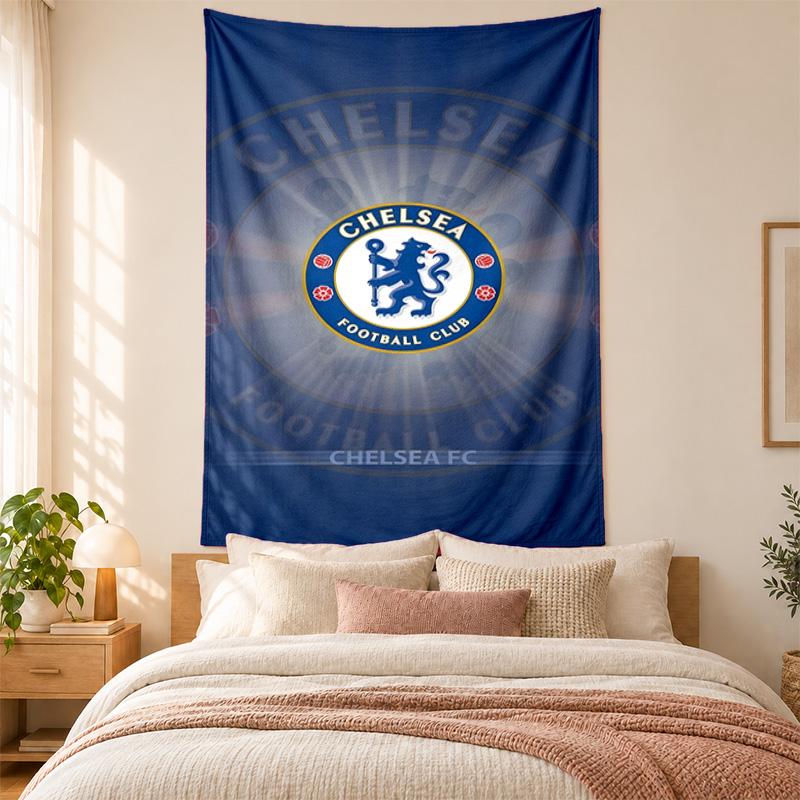 Arazzo Chelsea FC alta qualità per decorare pareti di soggiorno, camera da letto, dormitorio ideale come arte murale per camera da letto o regalo di festa