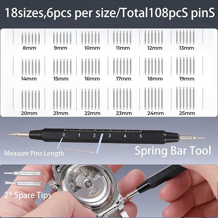 Watch Repair Tool Set: Case Opener & Holder for Back Cover