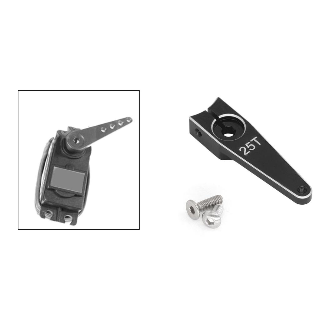 25T Metal Servo Arm for RC Car Steering Component Replacement