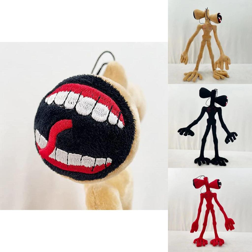 21.6-inch Siren Head Plush Toy Soft Stuffed Doll Ideal For Horror Fans And Collectors