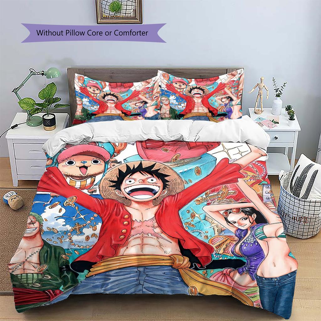 One Piece Colorful Art Bedding Set Duvet Cover Pillowcase No Filler, Soft Home Bedroom Decor, Perfect Gift for Fans.chl