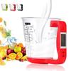 1000G 600ML Мірна чашка Знімні кухонні ваги LCD Електронний вимірювальний інструмент