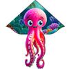 Octopus Kites For Kids With Polyester Material And Glassfiber Frame Perfect For Outdoor Fun And Gift Giving