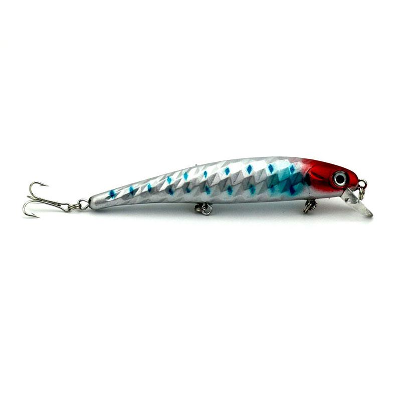 Plovoucí rybí návnada Velké tvrdé návnady pro rybaření Umělá návnada 3D Eyes Rybářské woblery Crankbait 12cm 15g