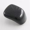 A90Q-Car Center Console Gear Head Shift Knob Cover Interior Accessories For Mitsubishi Triton / L200 2024 Carbon Fiber