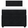 Maison Exclusive - Lattenrost mit Matratze Schwarz 100x200 cm Samt