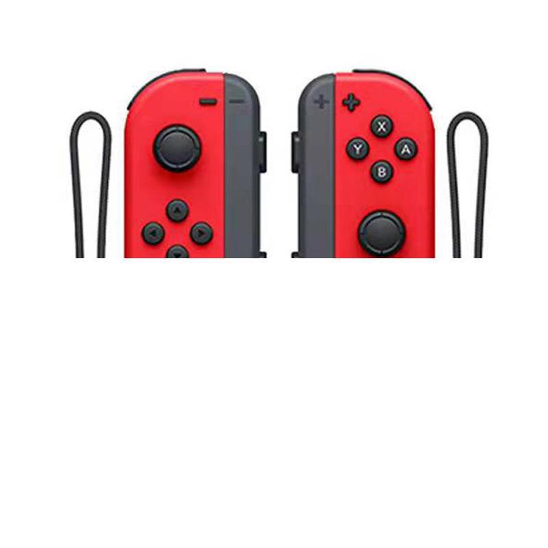 NS Switch JoyCon Bluetooth Controller with Left/Right Handles, Remote Wake-Up, and Hand Strap