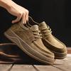 Fashion Suede Leather Men Oxford Shoes British Style Casual Shoes Classic Male Walking Shoes Tenis Masculino Skateboard Footwear