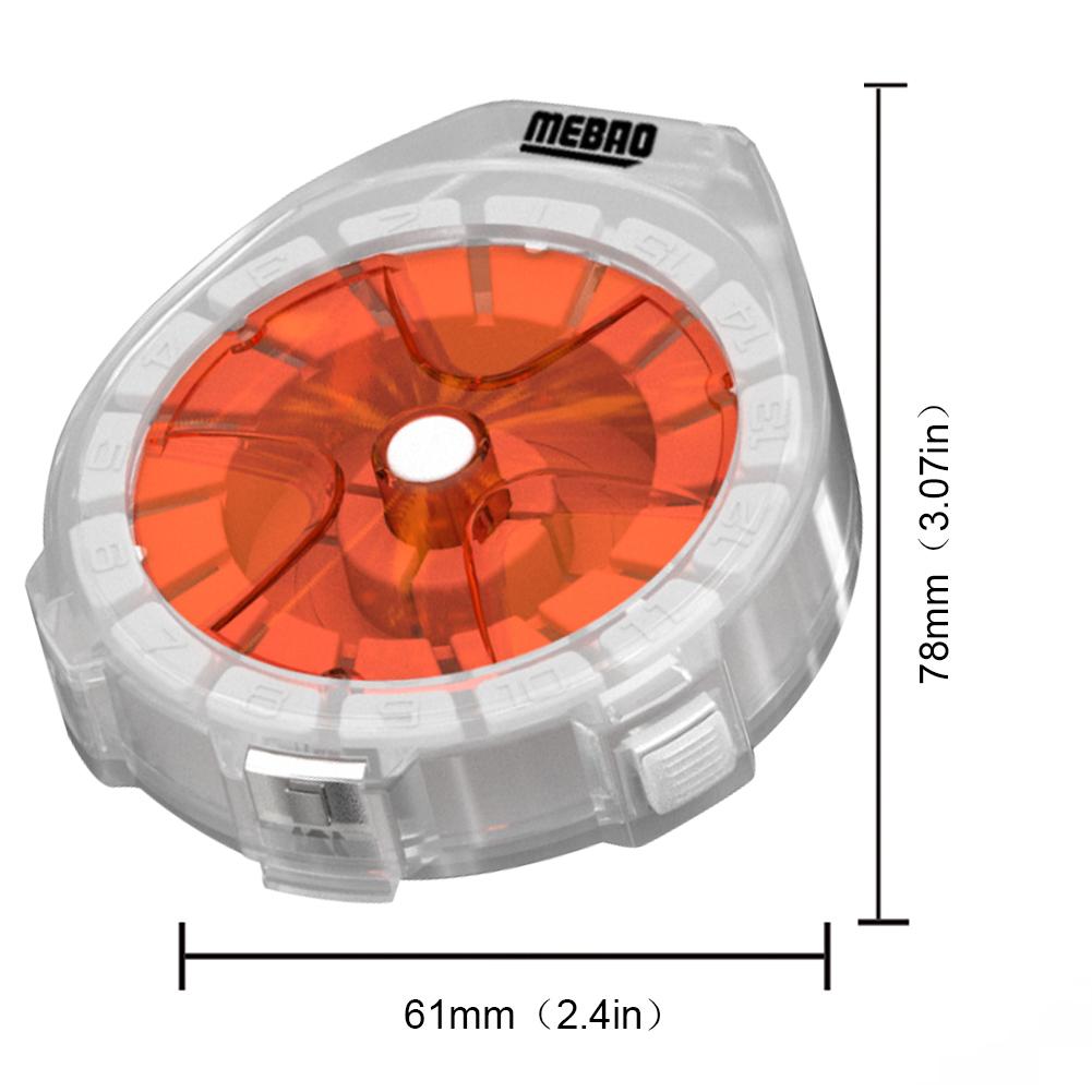 Fishing Main Coil Winding Tool with Anti-Reversal Device Fishing Line Storage Box Fishing Accessories