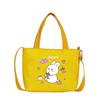 Cartoon Cute Rabbit Strawberry Print Children Shoulder Canvas Bag For Daily Use