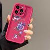 Simple Blue Flower for iPhone17PorMax Phone Case 14 Apple 13 Matte 12/15 Protective Case