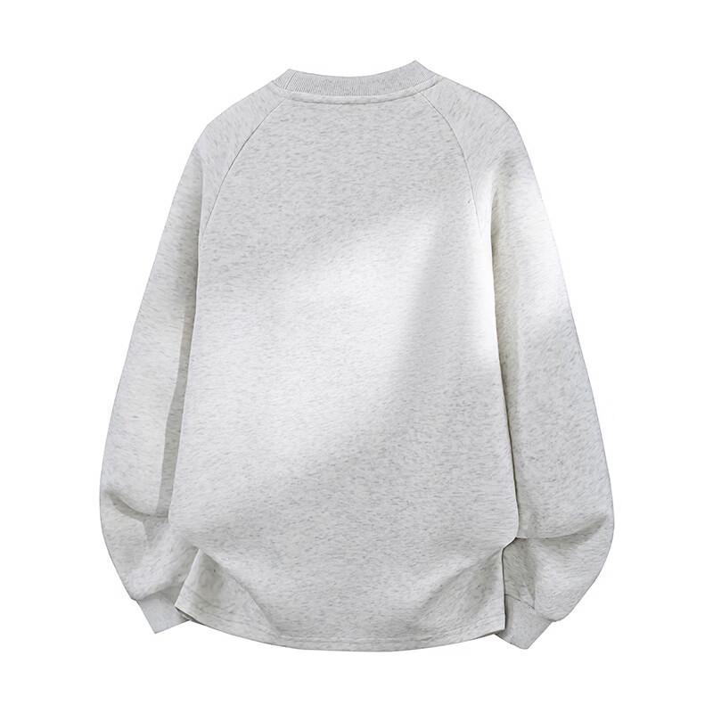 VUUG American Casual Crewneck Colorblock Striped Sweatshirt
