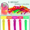 Colorful Stretchy Strings Sensory Fidget Worm Toys Party Favors For Kids & Adults Stress Relief Perfect Stocking Stuffers