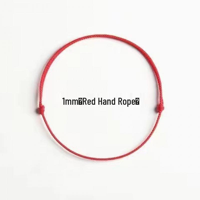 Red String Benmingnian Hand Rope: Men's Bracelet, Women's Anklet, Couple's Anklet